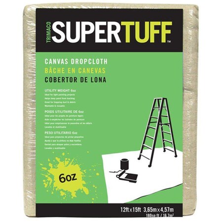 Trimaco 5 oz Drop Cloth - 12 x 15 ft. TR600450